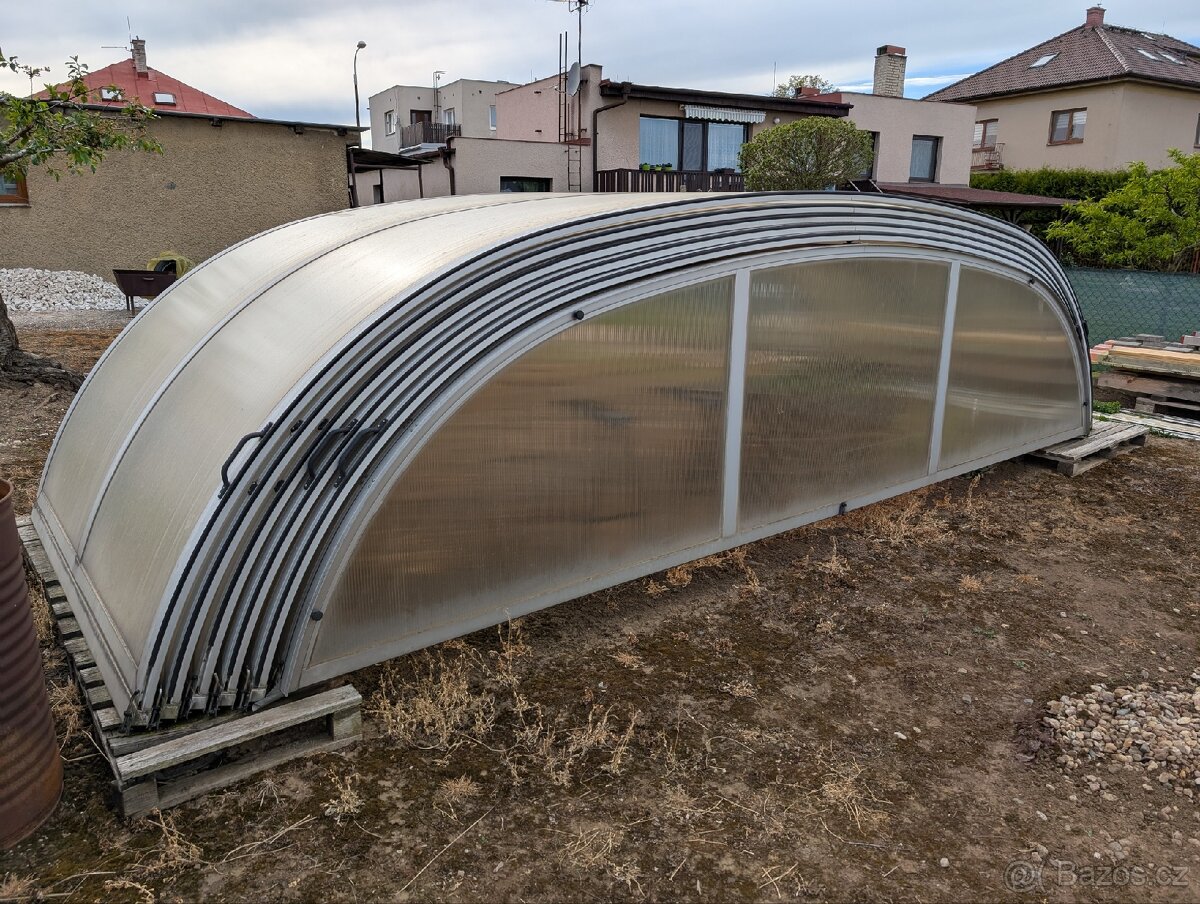 Zastřešení bazénu 13x6m