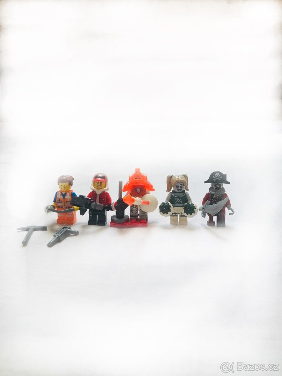 LEGO Minifigurky Sbírka + Emmett – 5 postav