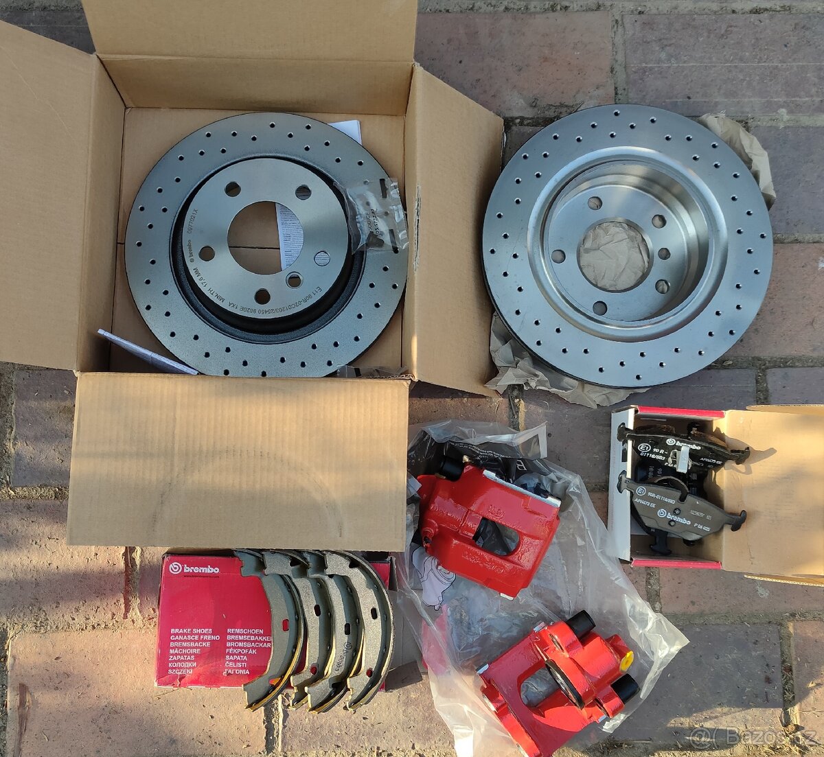 Zadní brzdy BMW E46 323i/325i/328i