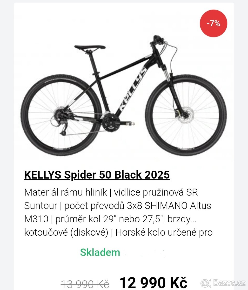 Kellys Spider 50 27,5"