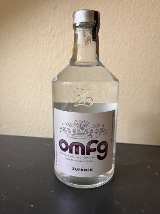 Sběratelský Gin OMFG Žufánek 2022