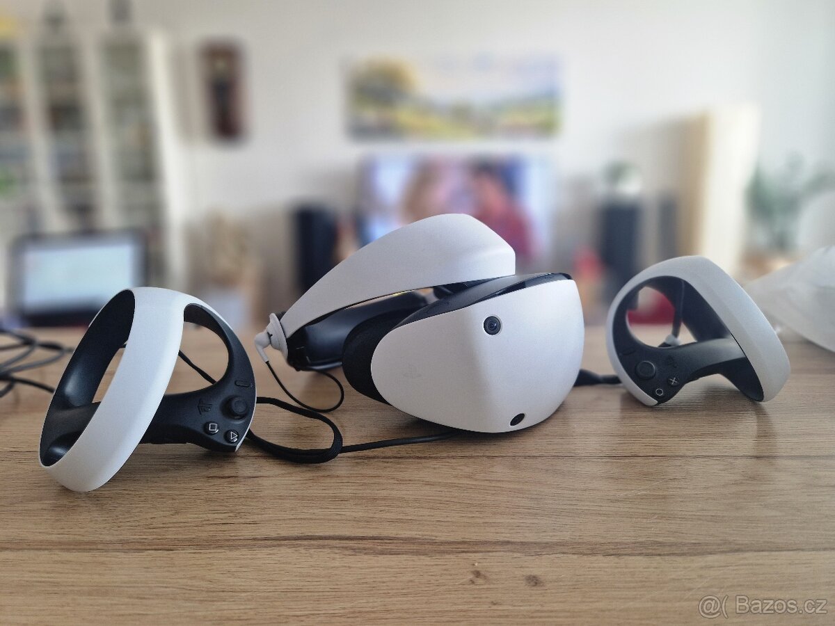 Prodám PS VR2 – kompletní set + bonus (TOP stav)