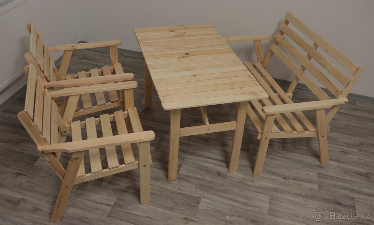 dřevěný zahradní nábytek Aster