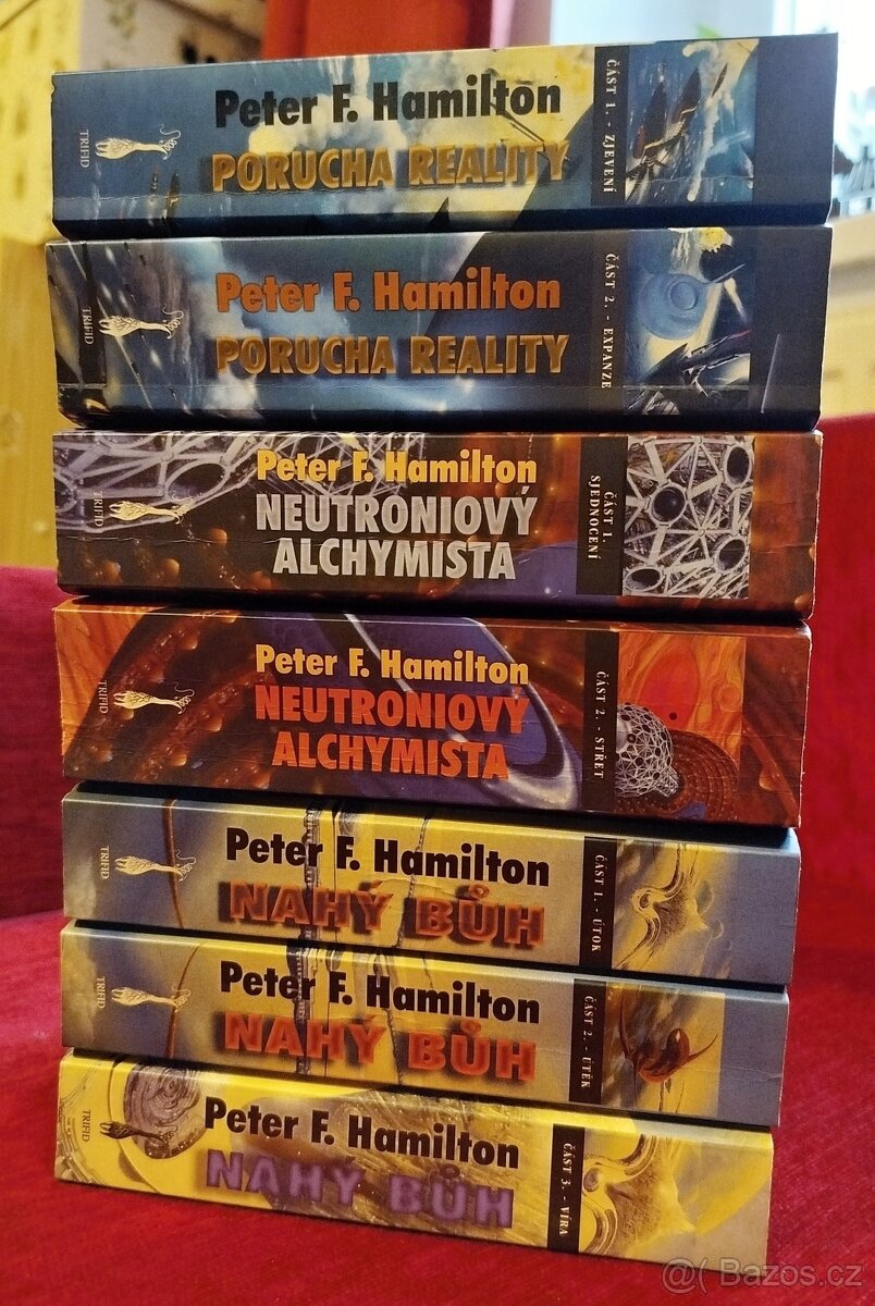 7x ÚSVIT NOCI (Peter F. Hamilton) - prodej sbírky