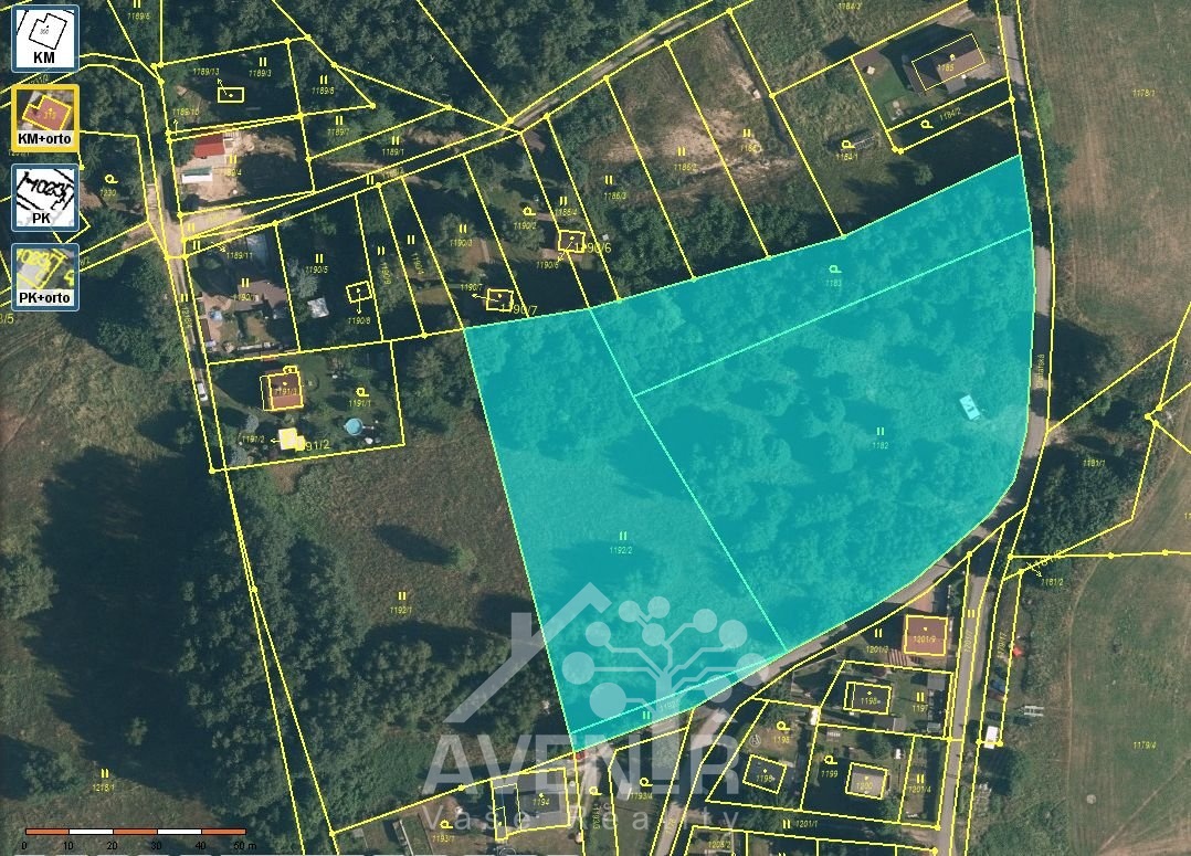 Pronájem pozemku v Liberci poblíž Tajchu - 10 000 m2
