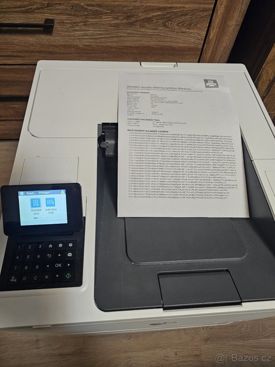 Kvalitní laserová tiskárna HP M608 2 podavače