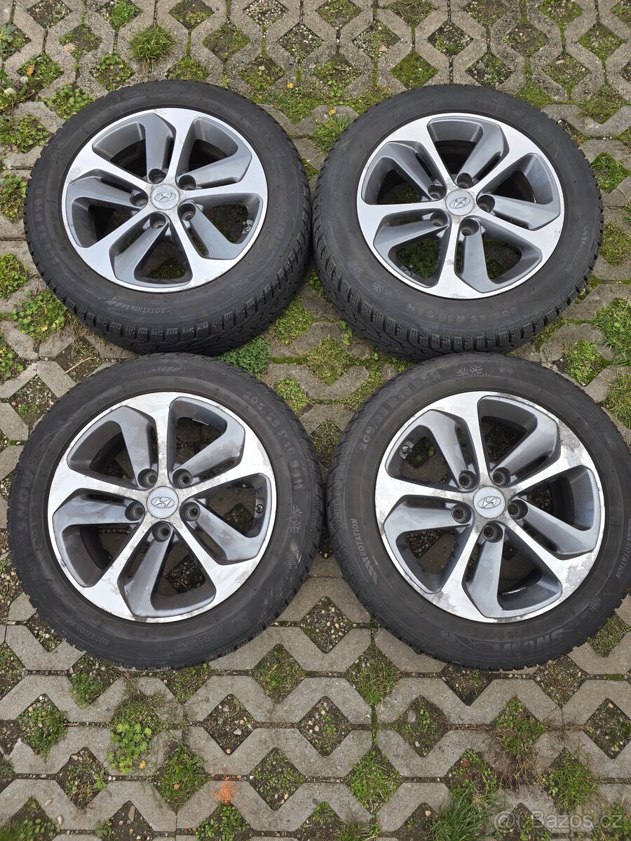 Na prodej – sada 4 originálních kol Hyundai 16