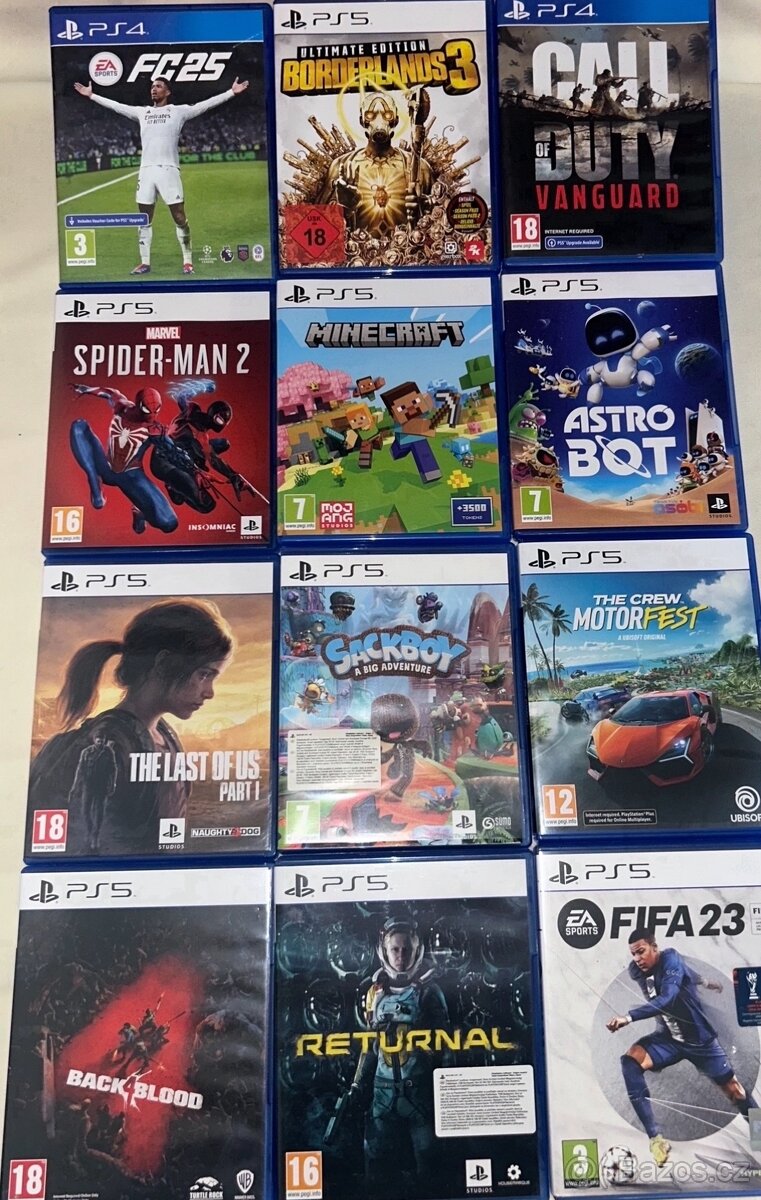 Hry na ps5 a ps4 , playstation 5