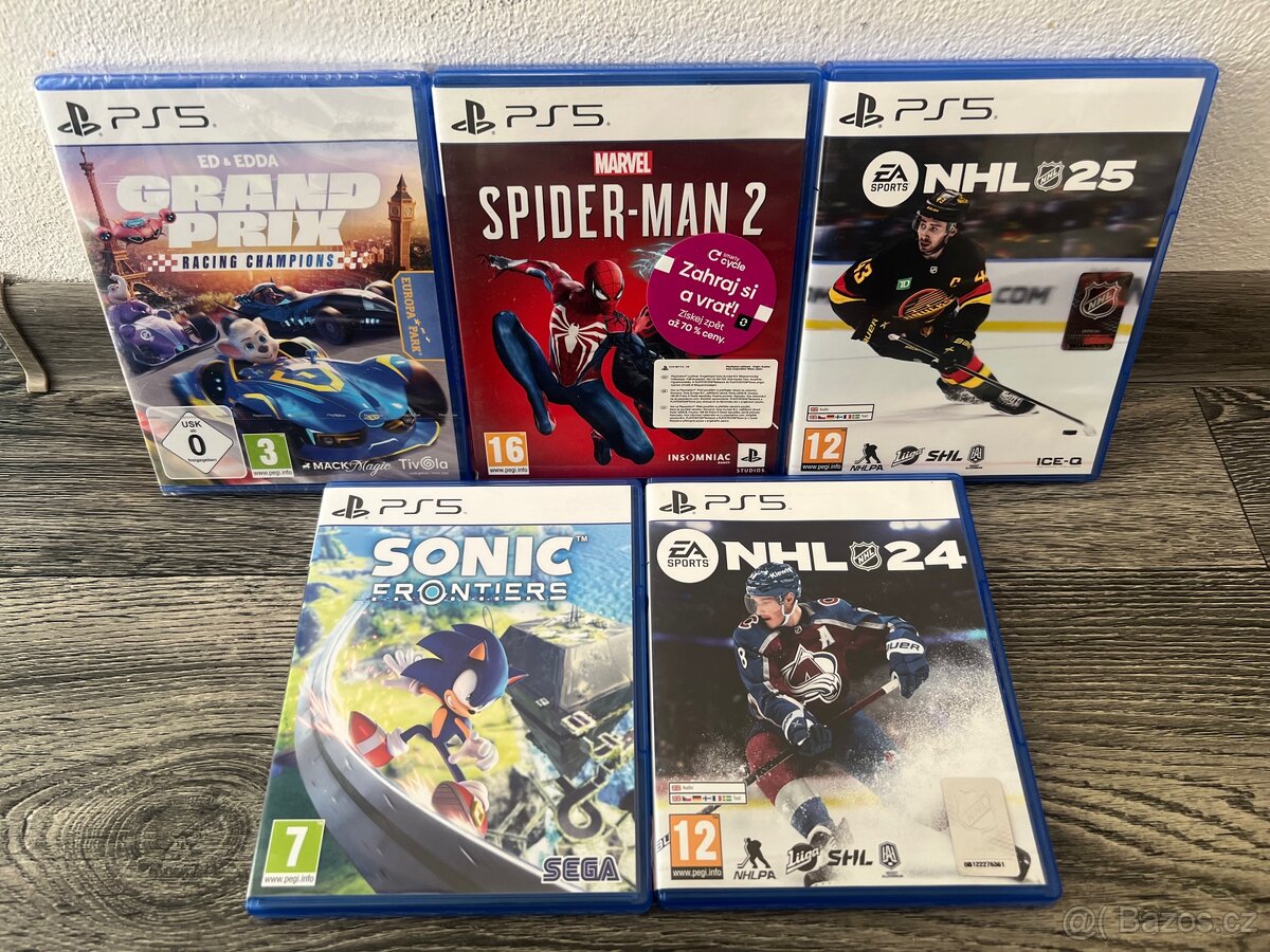 HRY NA PLAYSTATION 5 - TOP STAV