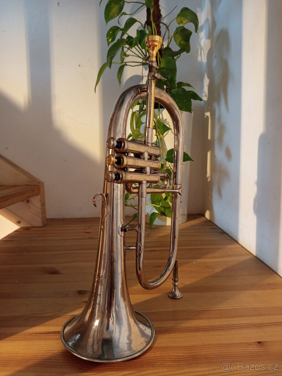 Profesionální křídlovka, trumpeta, trubka F. Besson Paris