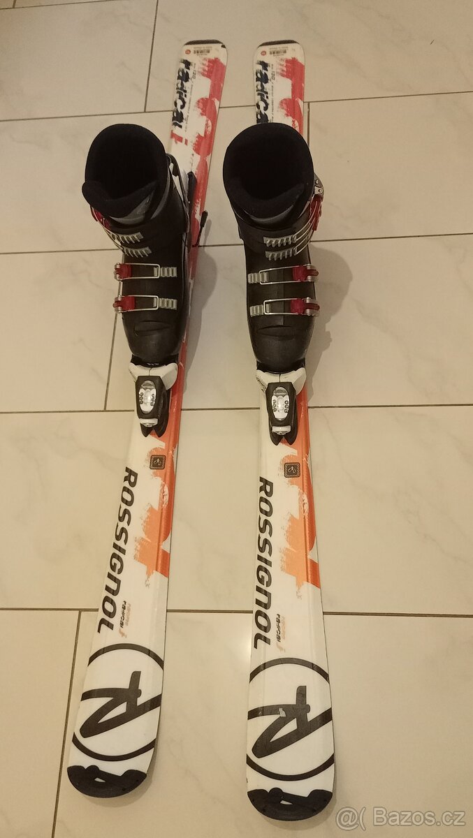 Prodám dětské lyže + boty