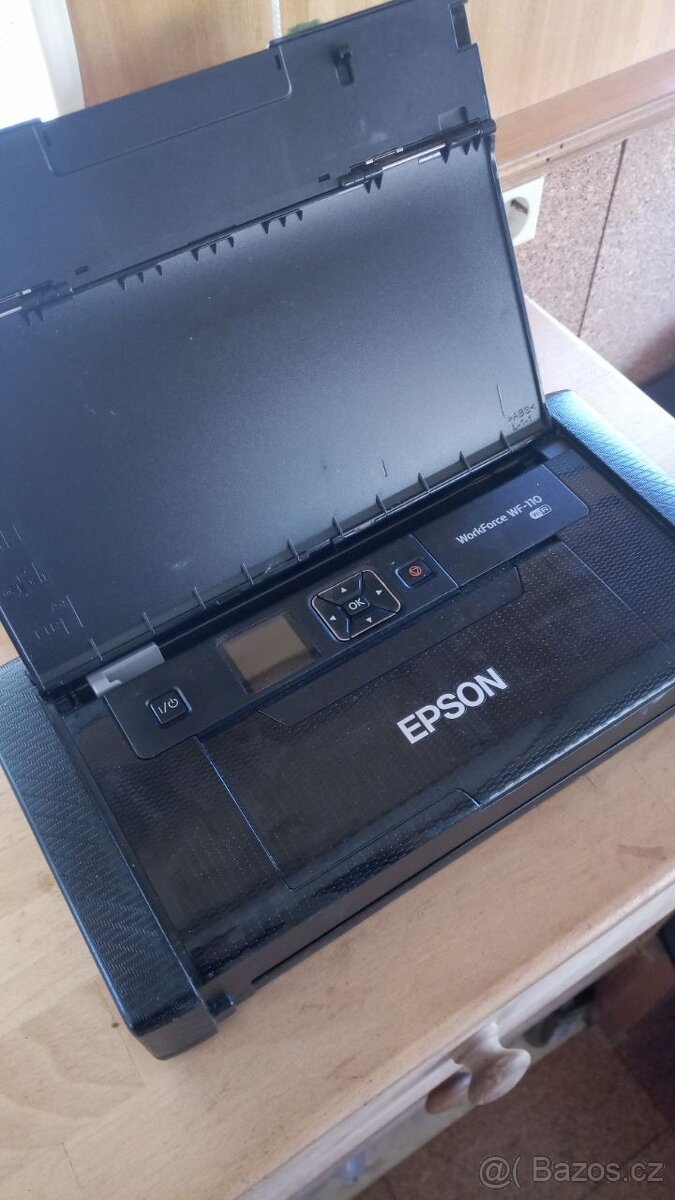 Kompaktní, bezdrátová, cestovní tiskárna Epson WF 110