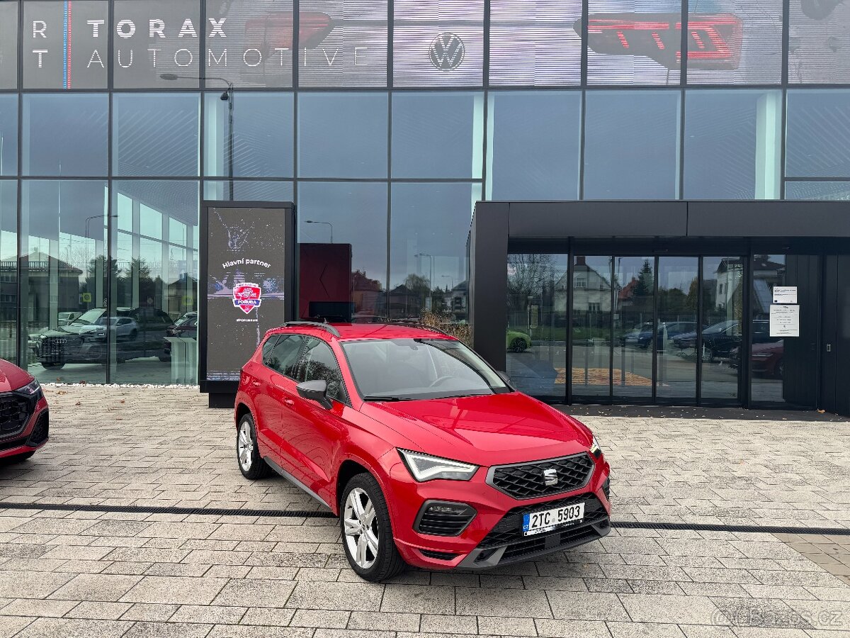Seat Ateca FR 1,5TSI 110kW DSG TOVÁRNÍ ZÁRUKA