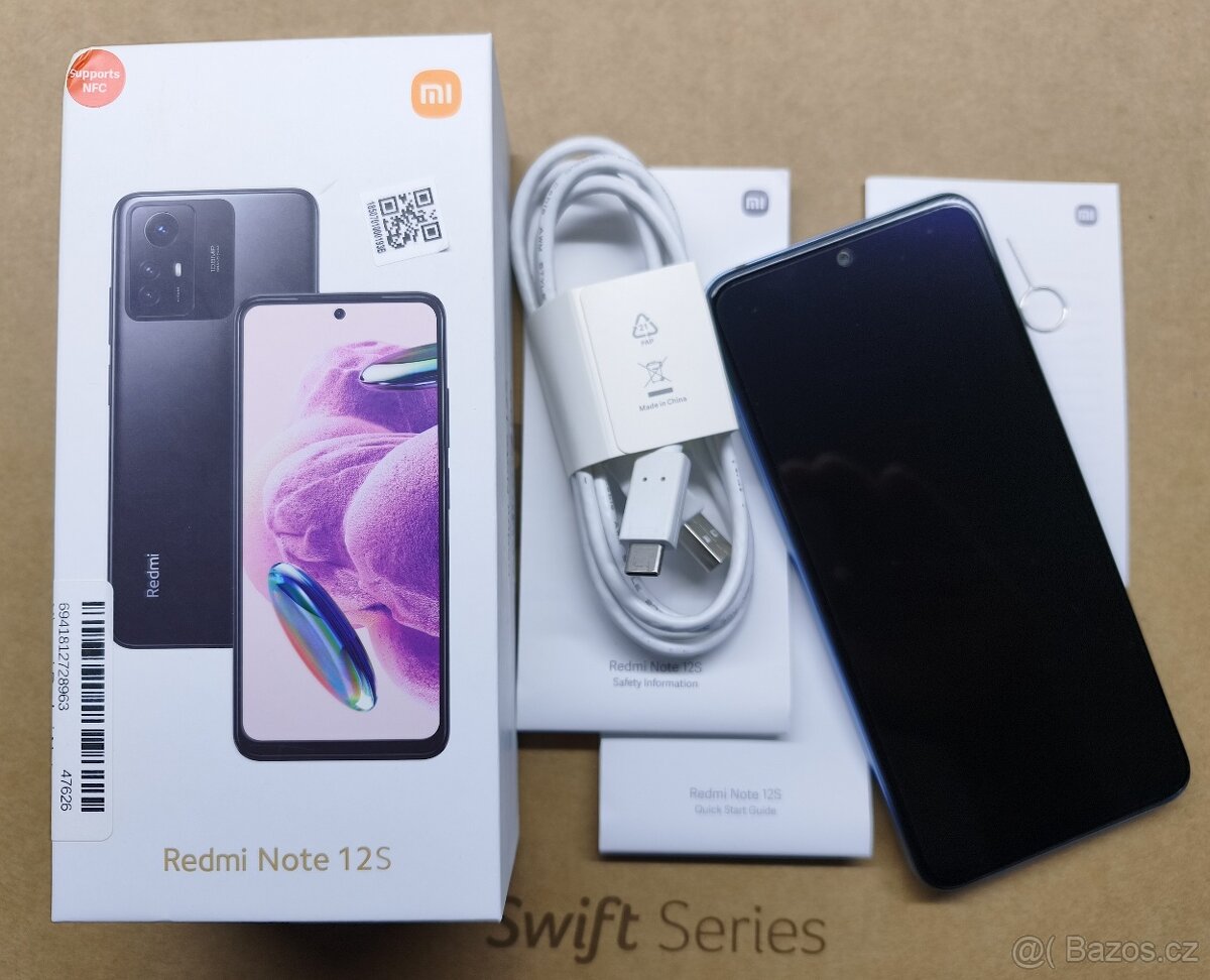 Xiaomi Redmi Note 12S Ice Blue 8GB RAM 256GB ROM