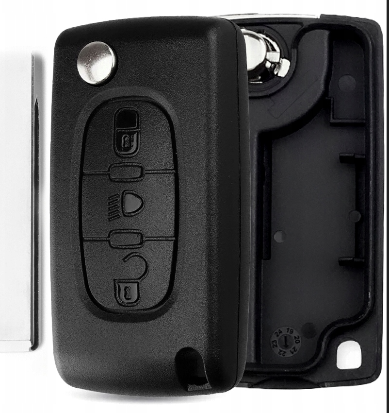 Prodám plastovou schránku klíče s neobrobenou planžetou