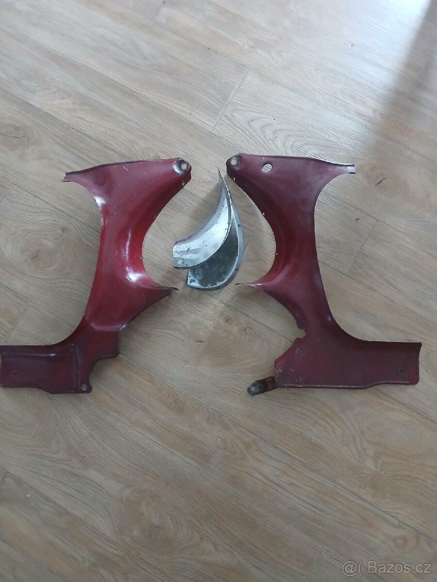 Podsedlové plechy jawa 250 kývačka  chobot