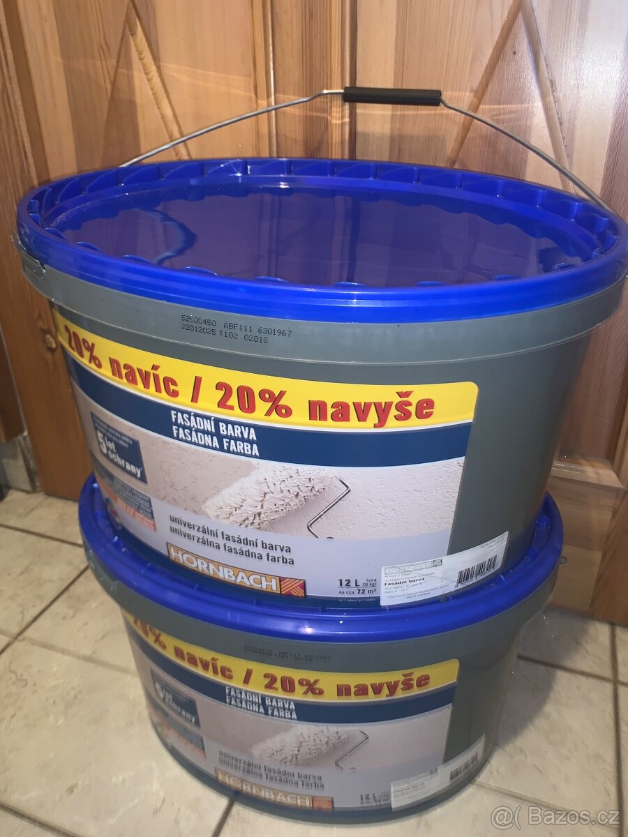 Fasádní barva na celý dům - béžová