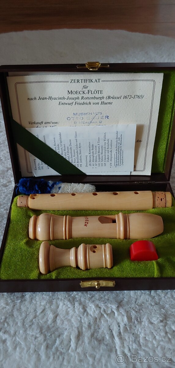 Zobcová flétna Moeck Rottenburgh Javor