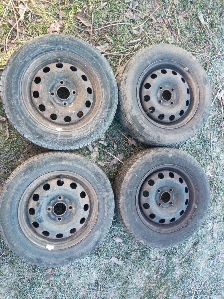 Disky 4x108 r14, pneu na dojeti