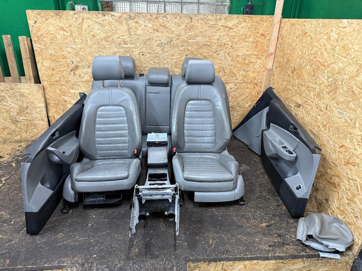KOŽENÝ INTERIÉR VW PASSAT B6 KOMBI