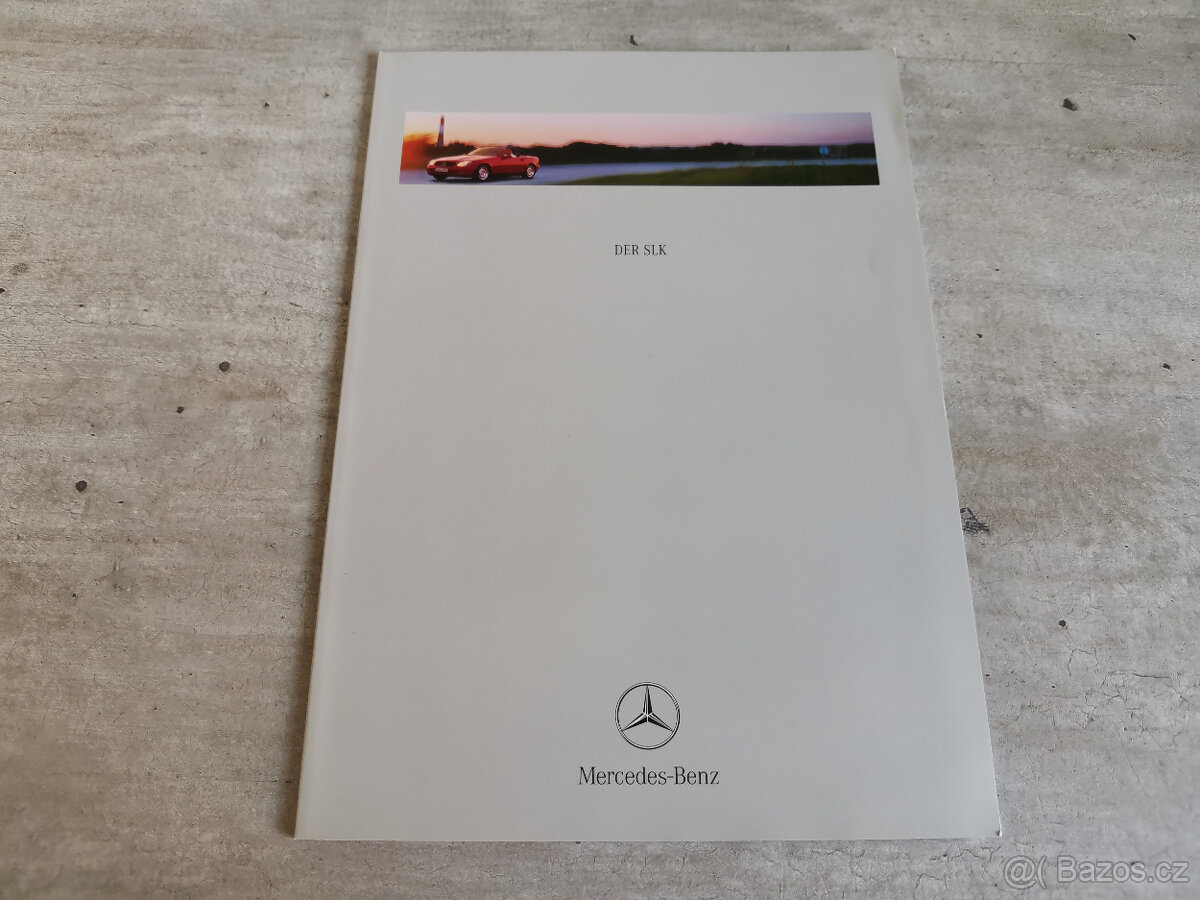 Prospekt Mercedes-Benz SLK, 42 stran, německy, 1999