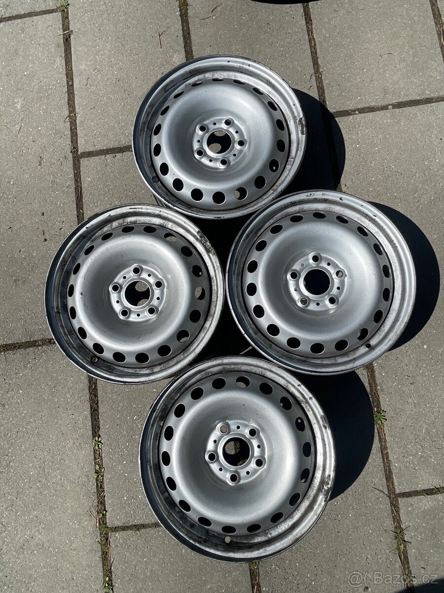 Disky Renault/Dacia patnáctky plech 5x108