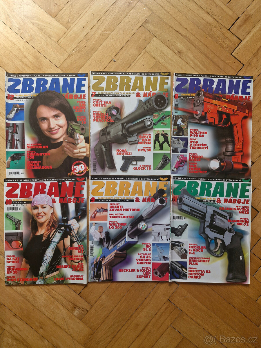 ZBRANĚ A NÁBOJE 32ks