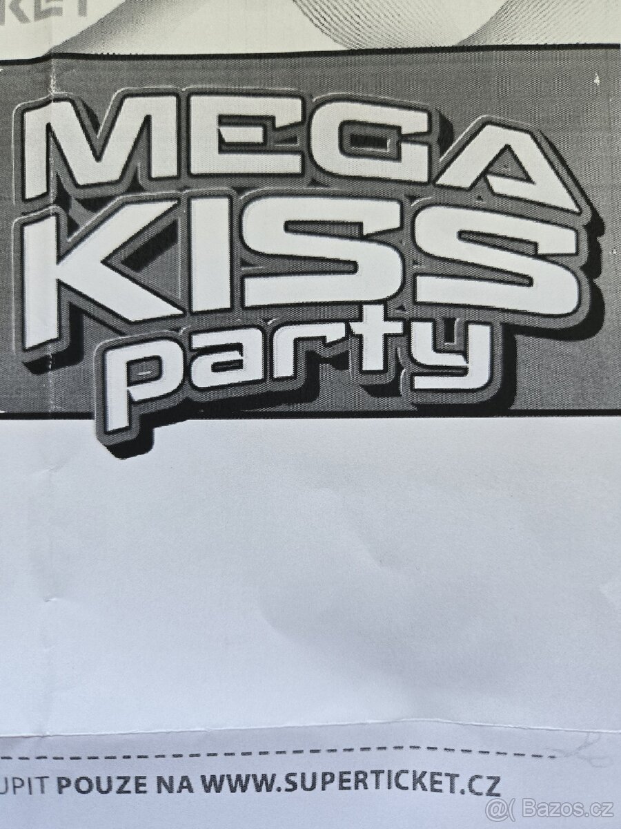 Vstupenka na Mega Kiss párty