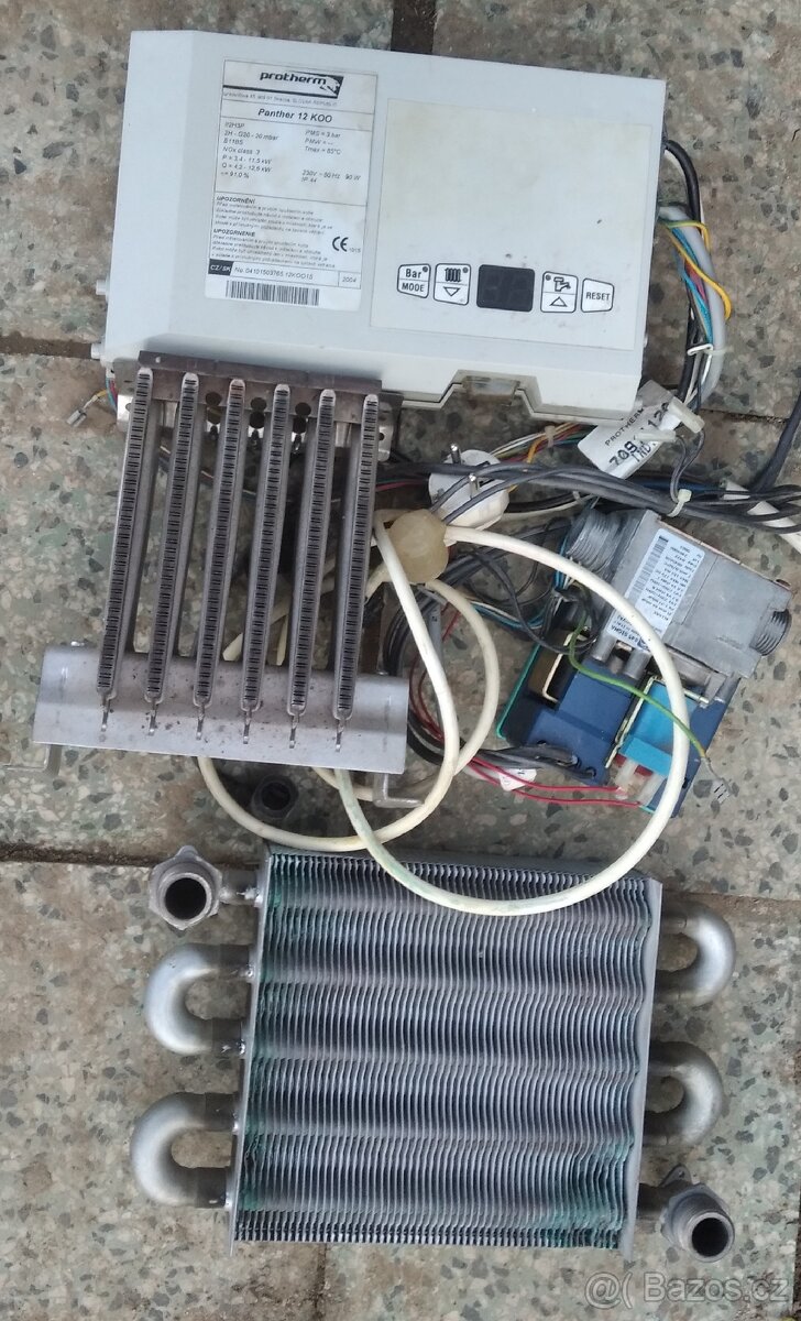 Prodám díly na kotel Protherm panther 12 koo