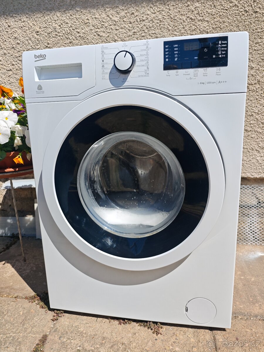 Beko A+++, 6kg, 1200ot. Slim 45cm hloubka