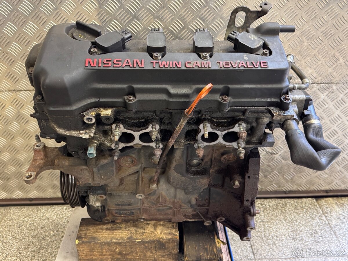 Motor + převodovka Nissan 1.8i QG18.