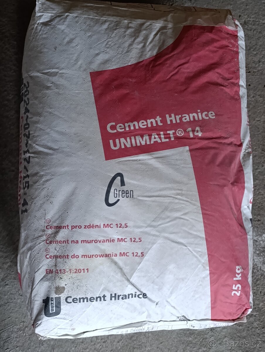 Unimalt cement Hranice 25kg