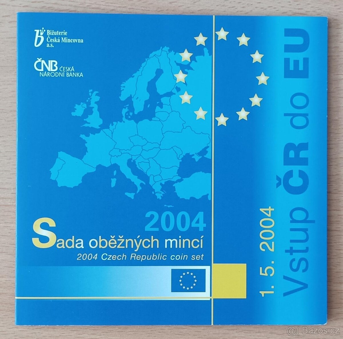 SADA OBĚŽNÝCH MINCÍ 2004 - VSTUP ČR DO EU