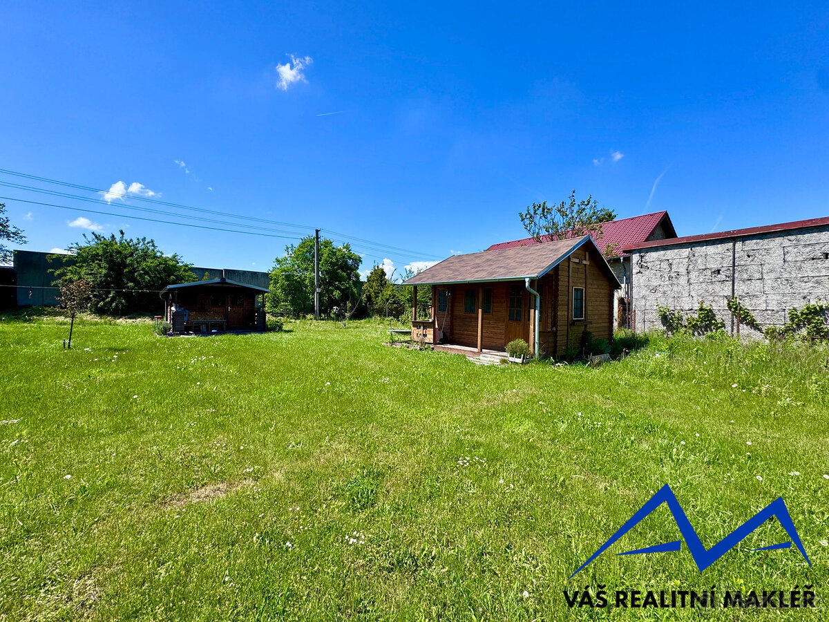 Prodej, zahrada 1145 m2 s chatou, Ostrava - Nová Bělá