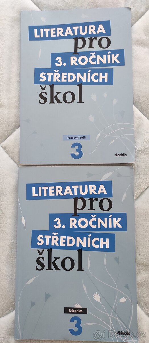 Literatura pro 3.ročník středních škol učebnice, pr.sešit