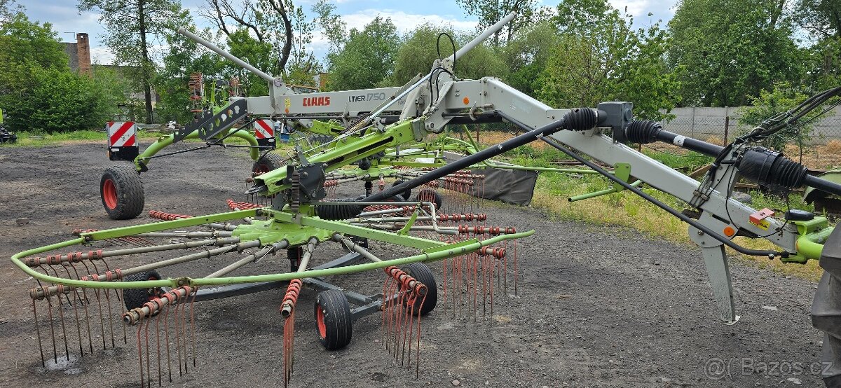 Shrnovač Nahrabovač Skulovač Claas Liner 1750 7.5m