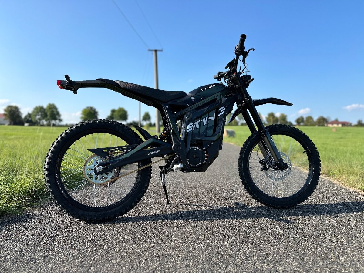 Elektrická motorka TALARIA STING R L1e s homologací