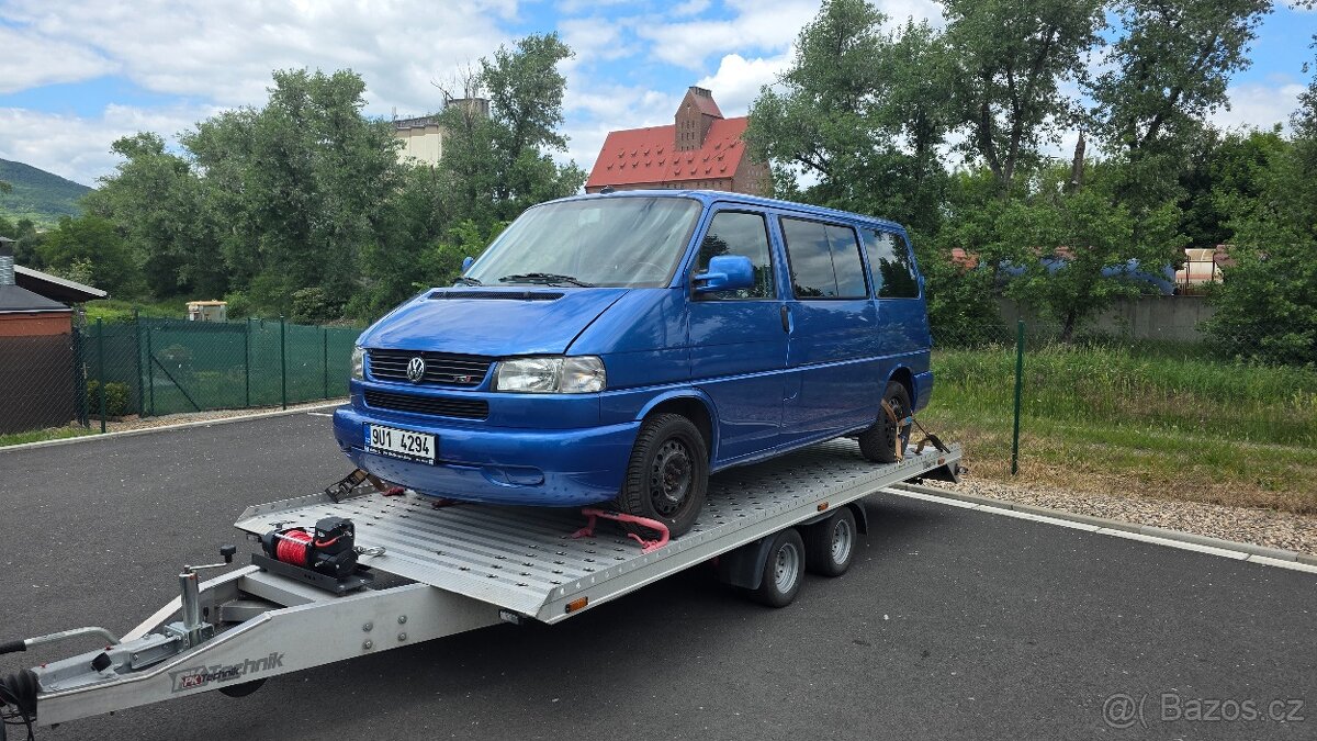 VW T4 111kW - motor AXG rezervace, převodovka DQR