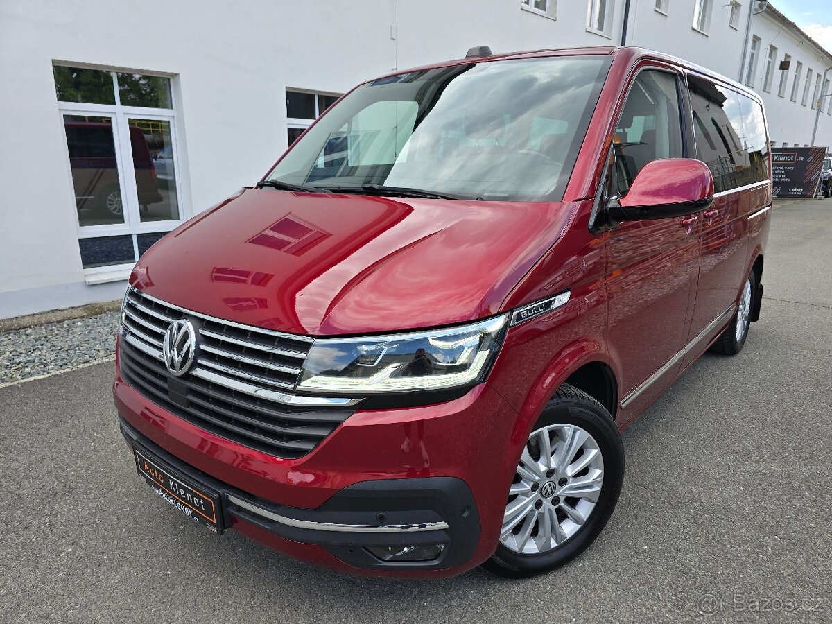VW MULTIVAN T6.1 BULLI 146kW 4x4 DSG KŮŽE+VIRTUAL+WEBASTO