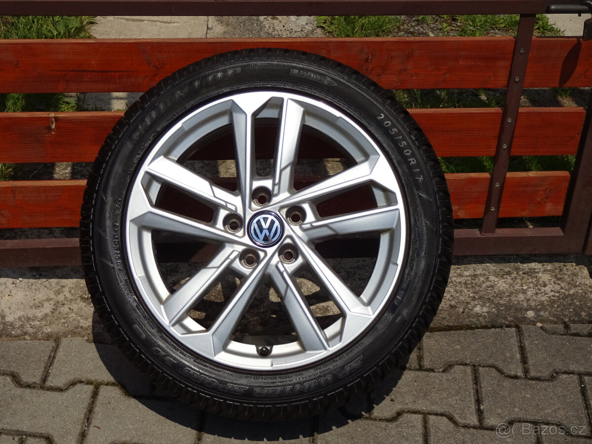 Caddy, Golf, Octavia, Passat, Superb - zánovní zimní alu 17