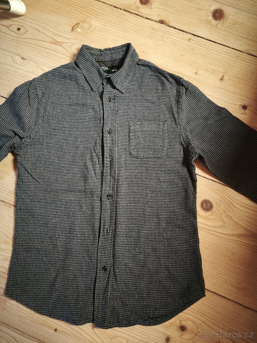 Košile flanel Terranova, XS, 164