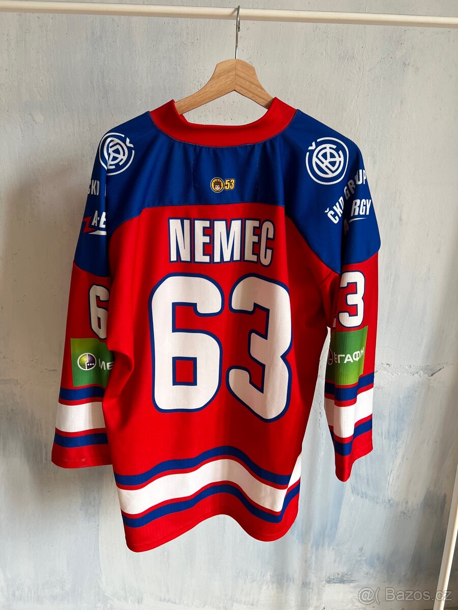Originální hokejový dres HC Lev Praha Ondřej Němec 2013/2014