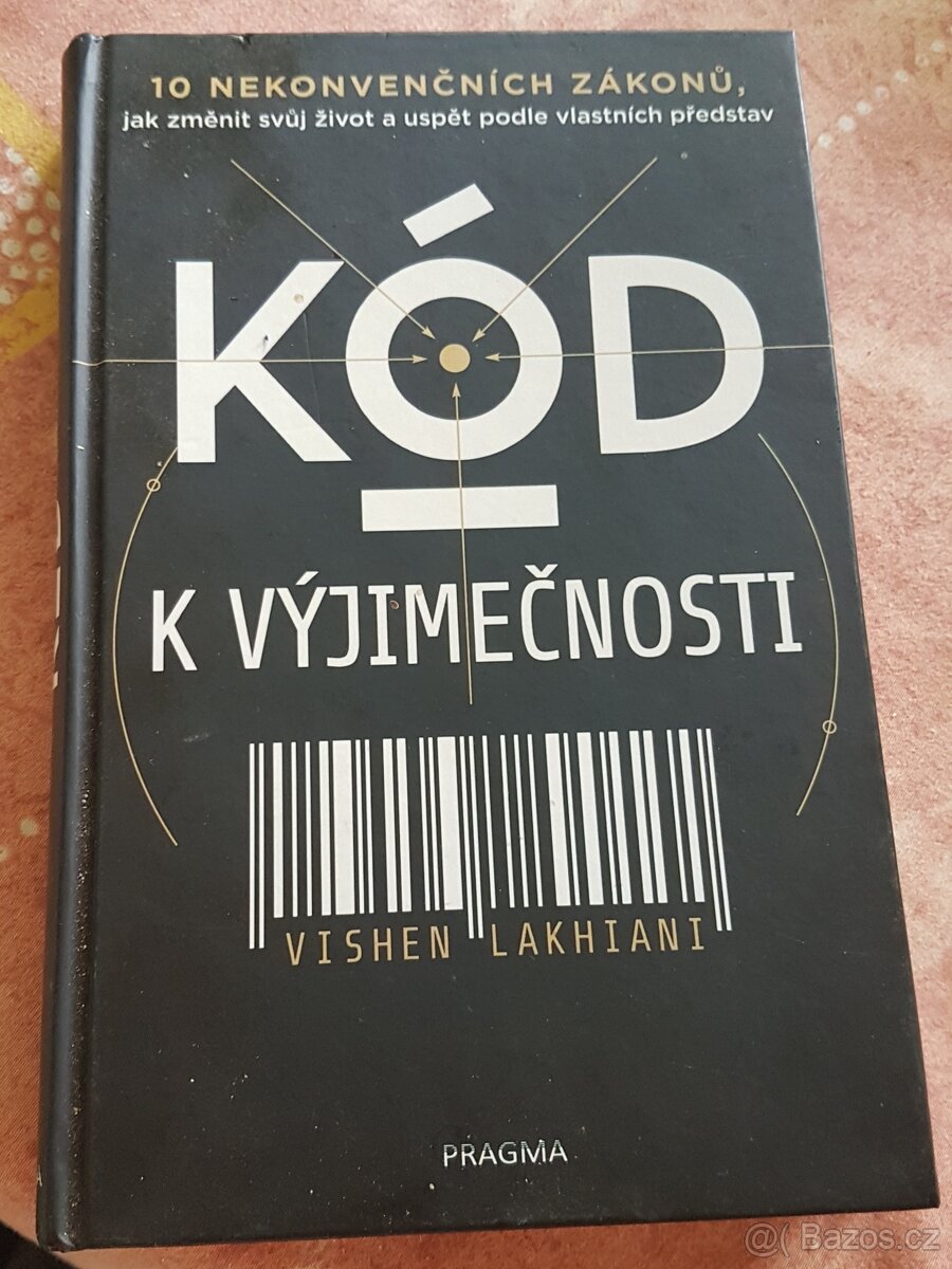 Nepoužité knihy - Cesta vlka + Kód k výjimečnosti + ostatní