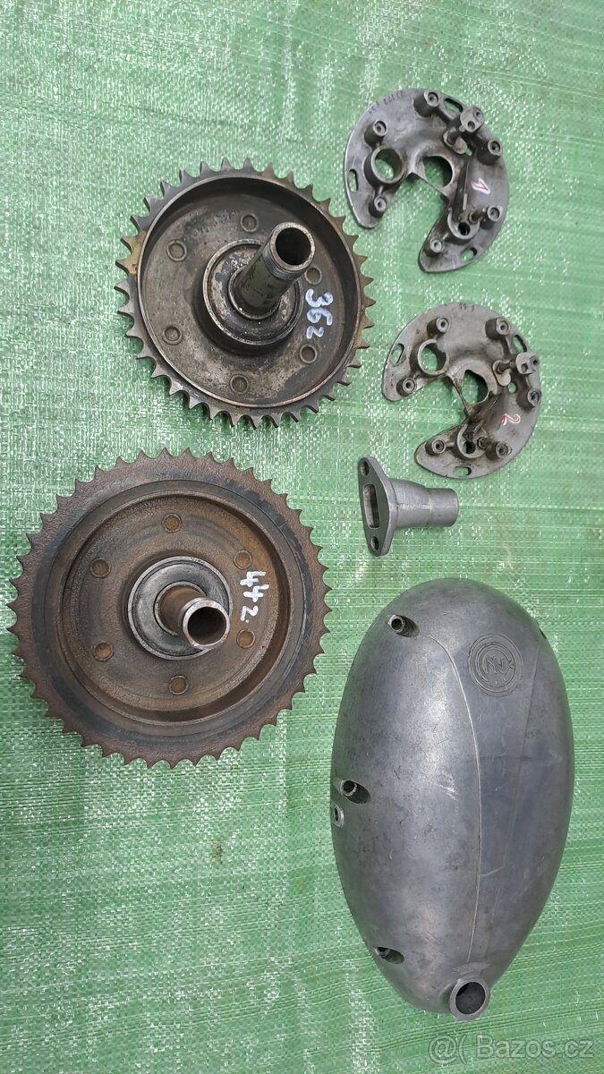 Čz 125/150 C díly