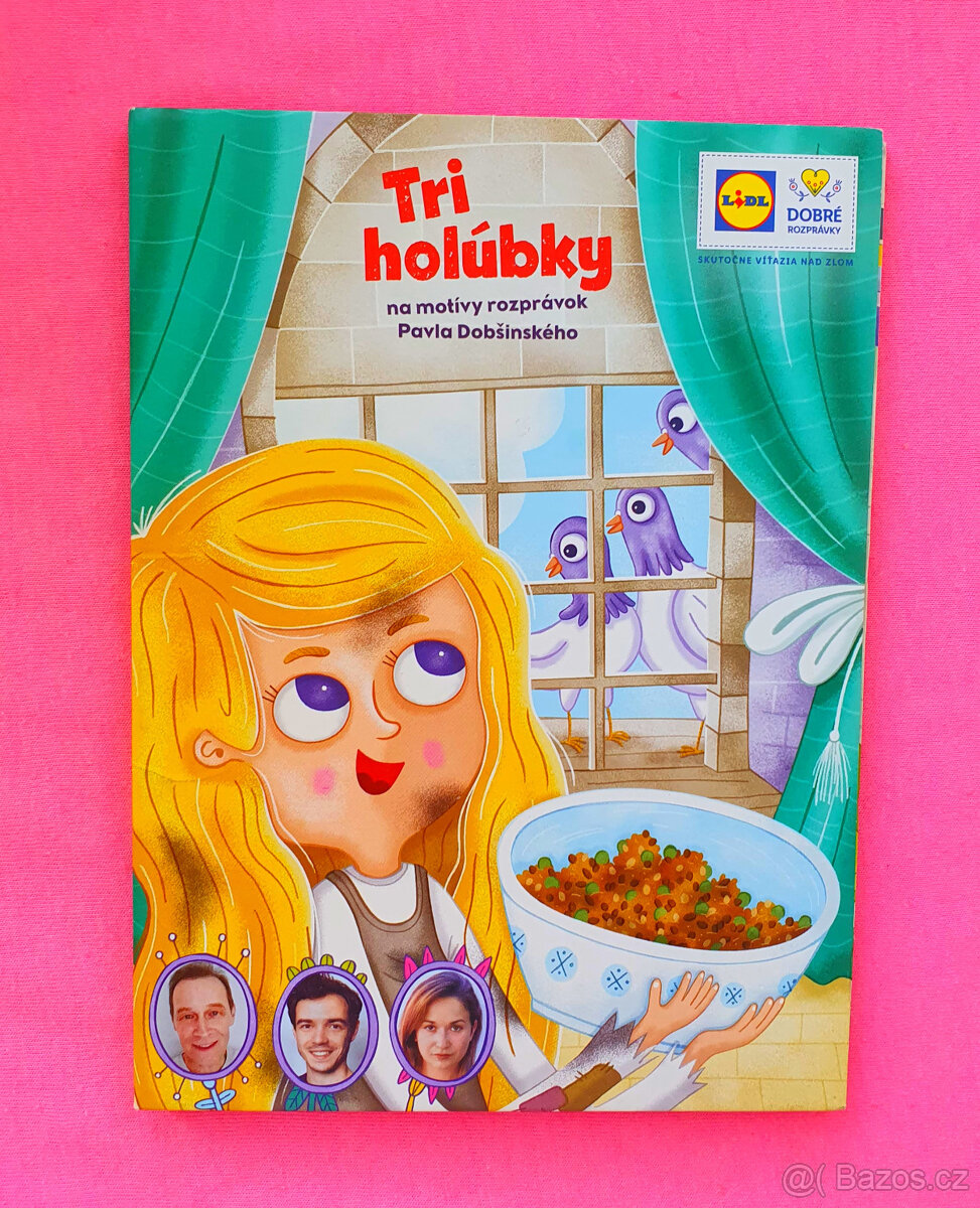 Pohádkové CD pro děti : Tři holoubky.