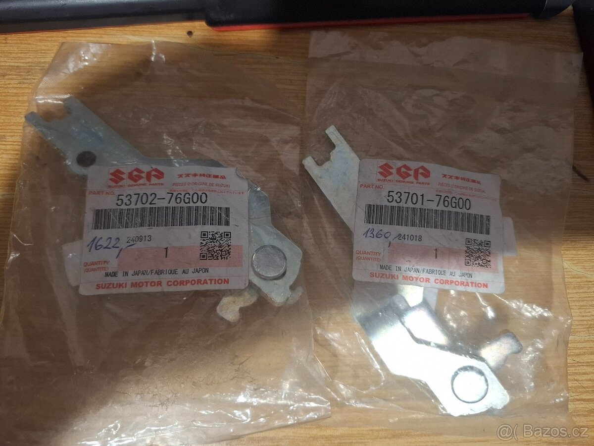 SUZUKI ALTO 2004 Nové náhradní díly na brzdy zadních kol P+L