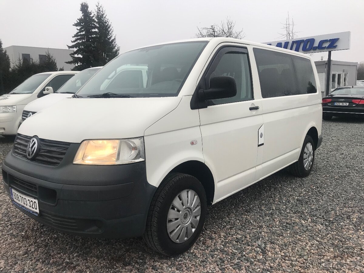 Volkswagen Transporter 1.9 TDI 75 KW,KLIMA,9-MÍST...