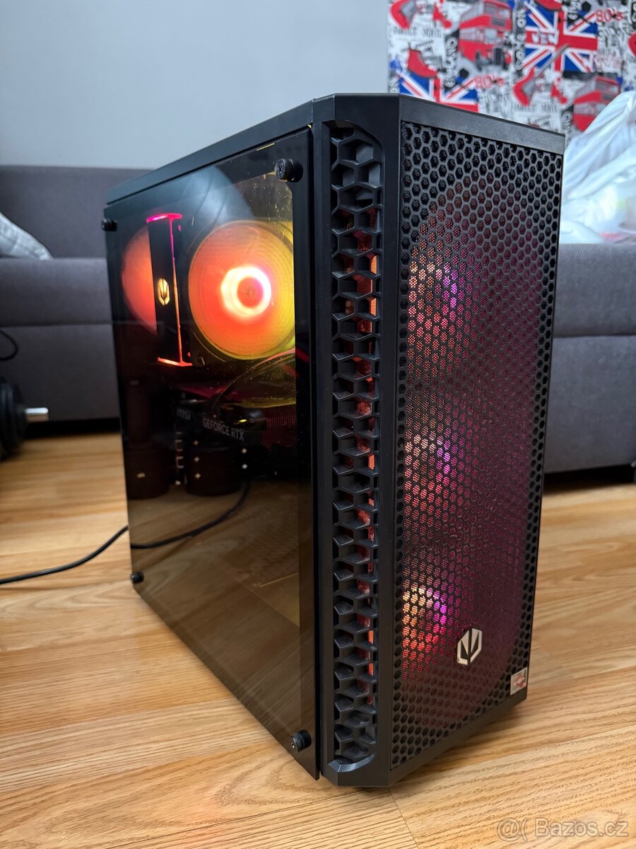 Herní PC – Ryzen 5 5600 / RTX 4060 ZÁRUKA