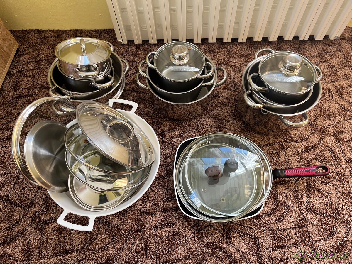 Sada hrnců + pánev