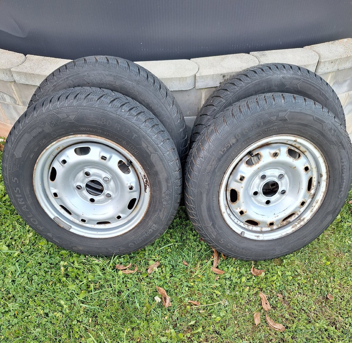 Zimní sada Fabia I 155/80/13